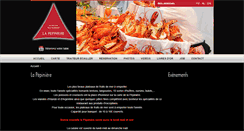 Desktop Screenshot of lapepiniere.be